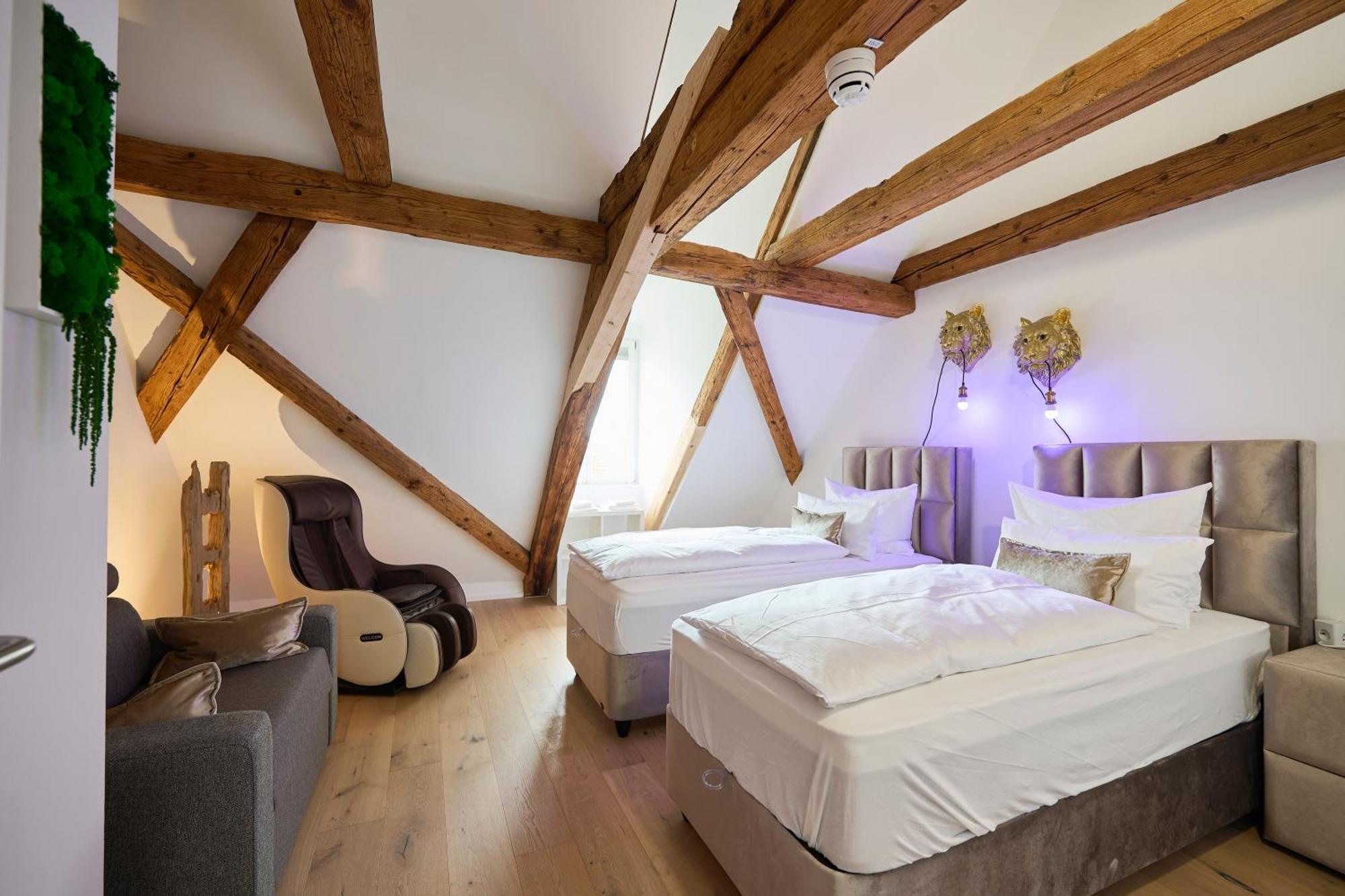 Wood World Luxury - Massage - Bergblick - Tranpolin- Parken Apartment Markdorf Exterior foto