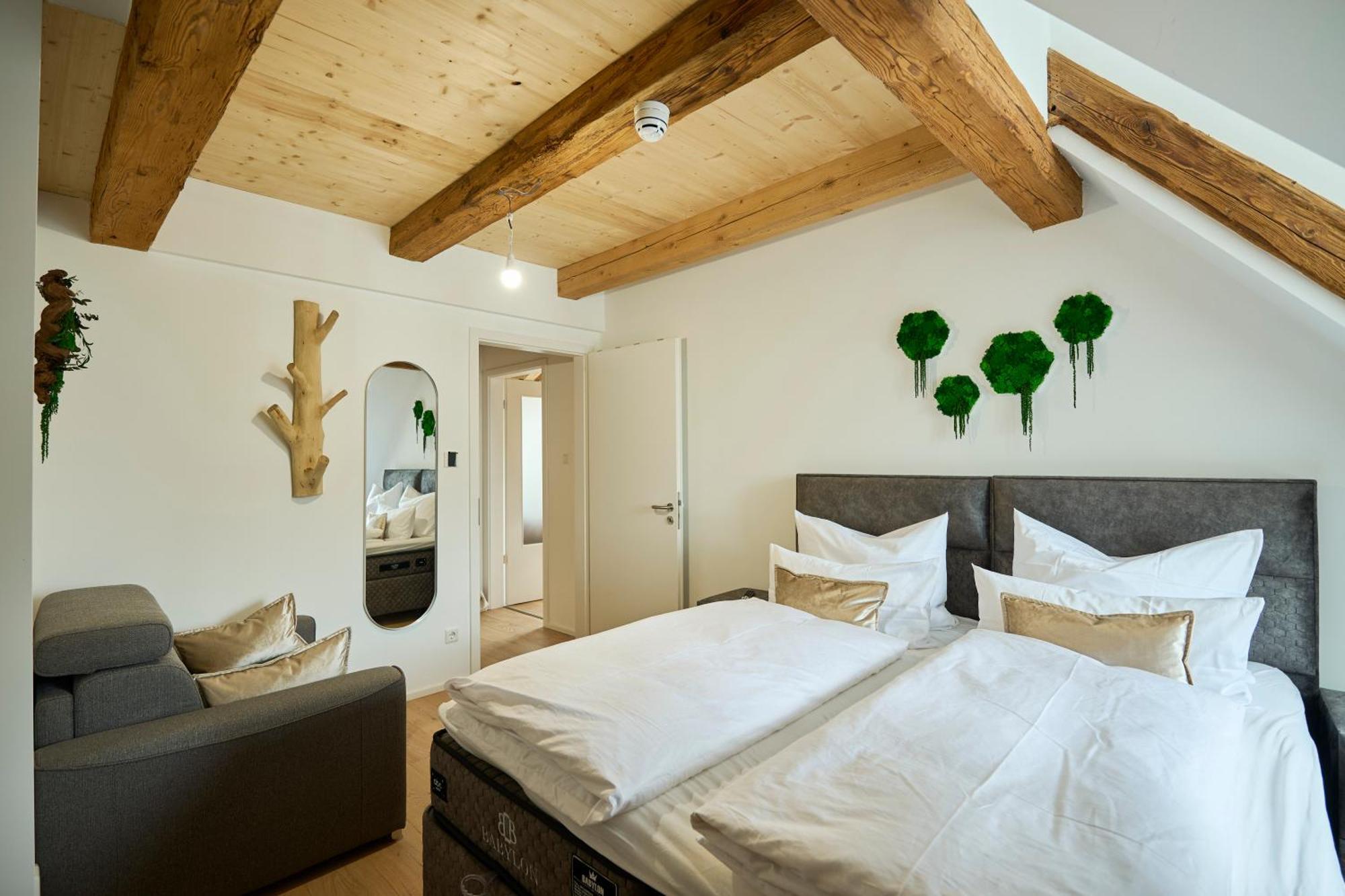 Wood World Luxury - Massage - Bergblick - Tranpolin- Parken Apartment Markdorf Exterior foto